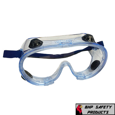 Safety Goggles Over Glasses Lab Work Protective Eyewear Chemical Splash 1/Pair