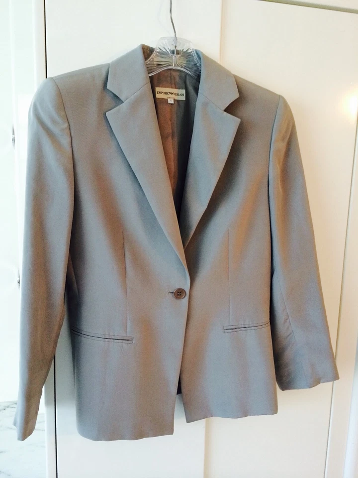 Chaqueta Armani Blazer Gris Foto 2 de 4
