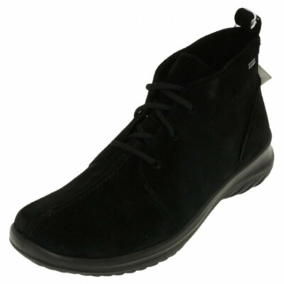 Legero Stiefelette Leder SOFTBO Damen Schnürer in Schwarz