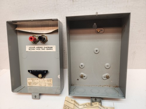 I.T.E. E11EPB Start/Stop Pushbutton Magnetic Controller Starter Enclosure NOS - Picture 4 of 10