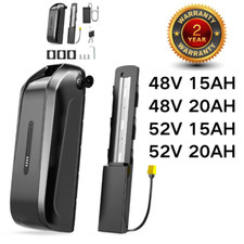 48V 52V 15AH 20AH Lithium-ion Battery for 0-2000W Ebike Electric Scooter