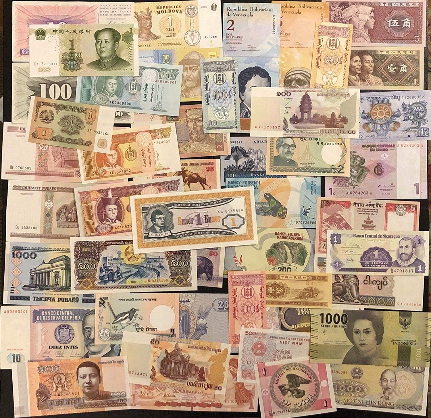 10 Banknotes Different Foreign, Currency, History Rare - Long Time Worth,  Suitab | eBay