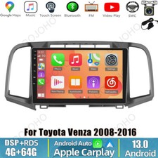 464gb Apple Carplay For Toyota Venza 2008-2016 Radio Android 13 Car Stereo Wifi