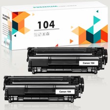 2PK Toner Replacement For Canon 104 FX9 FX10 ImageClass MF4350D MF4150 D420 D480
