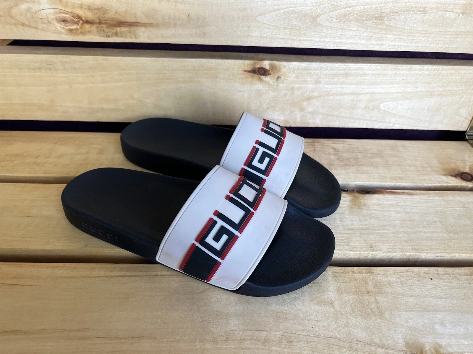 Sandales homme Gucci chaussures à la mode taille UK 8 US 9 EU 42