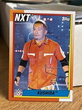 Kushida 2021 Topps Heritage WWE NXT Wrestling Base Card #88