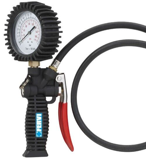 PISTOLA GONFIAGGIO PNEUMATICI Professionale Auto E Camion Con Manometro Pression EUR 90,99 - IT - Foto 8