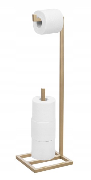 Framado Metall ToilettenpapierstäNder Stehend - WC Garnitur, Klopapierhalter-image