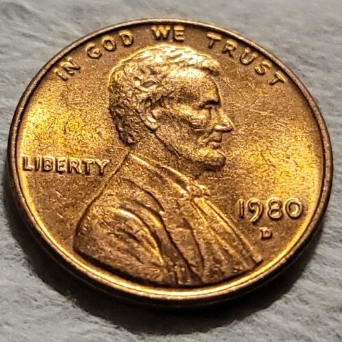 1980 D Lincoln Memorial Cent Penny DDO DDR SEE PICTURES #89 | eBay