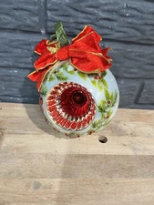 2018 6” FRONTGATE Reflector Christmas Ornament
