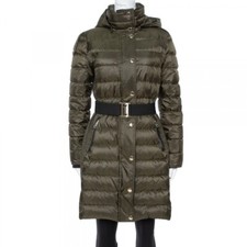 Burberry - Puffer Coat - Belted Down Jacket Olive Green - Sz Xs 6uk 34 New&tags