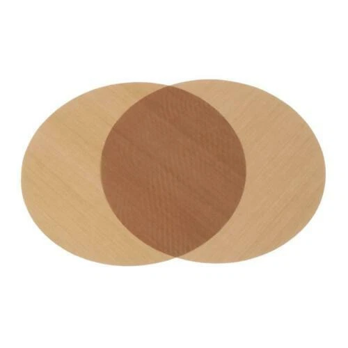 Sottobicchieri neri rotondi