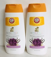 2 Bottles Arm  Hammer  Lavender  Vanilla Whiten  Brighten Shampoo for Dogs