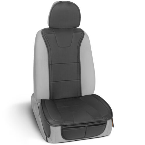 Luxury Quilted Faux Leather Car Front Seat Covers for Protection