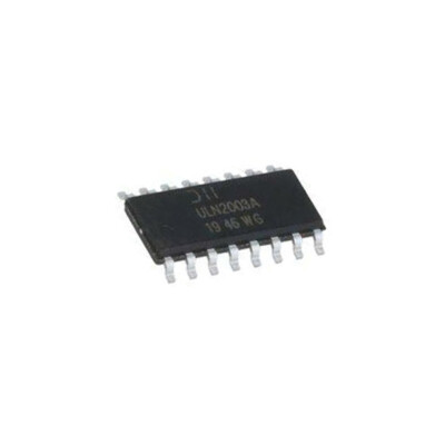 2X ULN2003AS16-13 Driver darlington,Transistor-Array 0,5A 50V Kanäle: 7 SO16 DIO