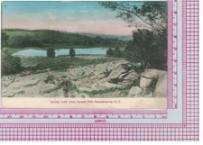 Postcard New York, Woodbourne, Spring Lake from Sunset Hill