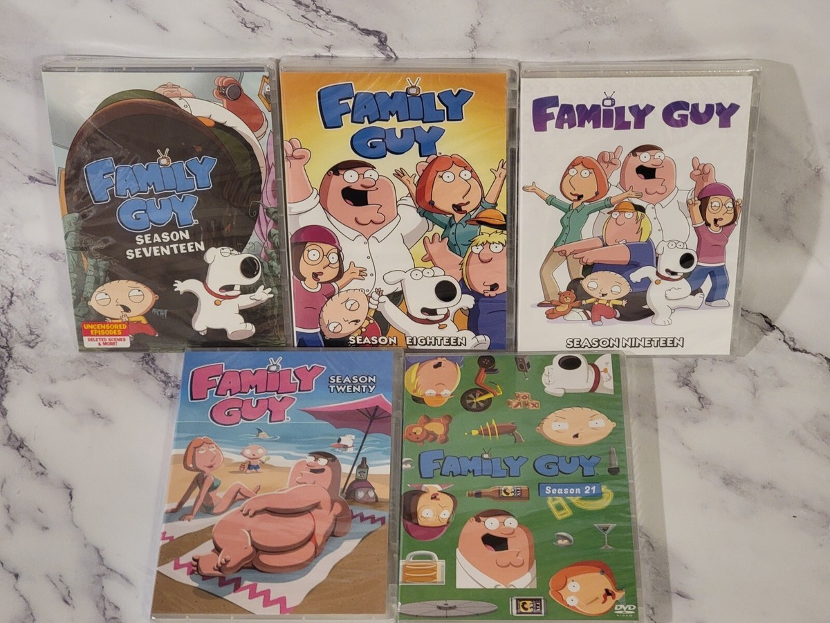 Family Guy Various Seasons Available As a Set OR Individual