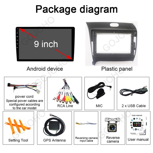 4+64GB Android 13 For KIA Cerato K3 Forte 2013-2018 Carplay Car Radio Stereo GPS - Picture 5 of 21