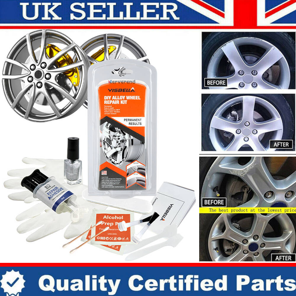 ALLOY WHEEL RIM REPAIR KIT CURB DAMAGE SCUFFS AND SCRAPES ONE KIT UK FREE SHIP 5037409018683 eBay