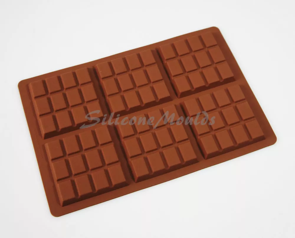 Silicone chocolate 2024 bar moulds
