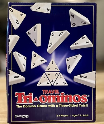 TRIOMINOS travel version 2017 dominos THEEE-SIDED game rummikub mastermind
