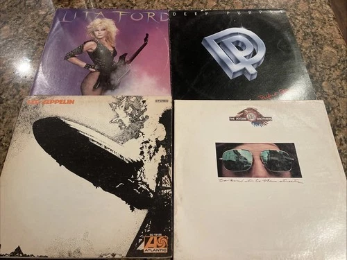 Lita Ford Out For Blood The Doobie Brothers Led Zeppelin Deep Purple Vinyl LP