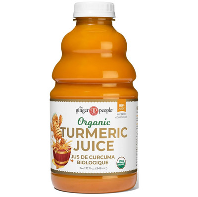 99% Pure Organic Turmeric Juice by The Ginger People   Digestive Health, Premium