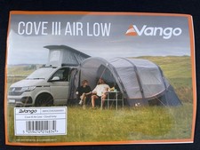 Vango Cove III Air Low Driveaway Vehicle Awning never used 