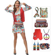 70s Outfits for Women Hippie Clothes Halloween Costumes for Women Disco Outfit