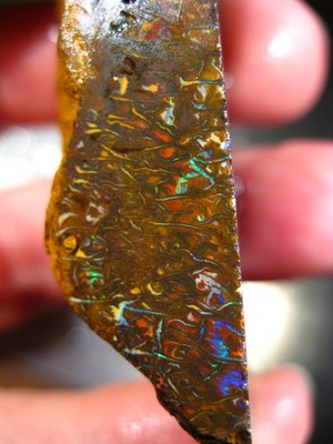 287 cts Australien Roh Koroit Matrix Opal Boulder Rough Sammler Schleifer VIDEO