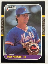 1987 Donruss #586 Ray Knight New York Mets