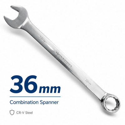 36 mm Kombi-Schraubenschlüssel Toolzone CR-V metrisch Maulschlüssel KDPSP184