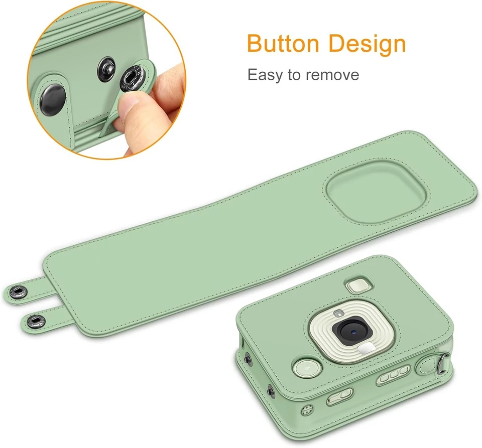 Carrying Case for Fujifilm Instax Mini LiPlay Hybrid Instant Camera Bag Cover - Image 3 of 4