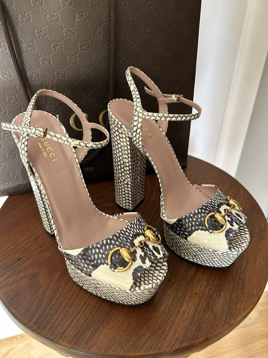 Gucci Leather Upper Heels Snake for sale | eBay