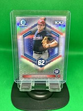 Topps 2026 Bowman Chrome Top 100 Travis Sykora Nationals #BTP-62 Insert (RC)