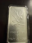 10 oz. SilverTowne Silver Bar - Bald Eagle Design - 999 Fine