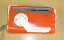 SONY ICF-B01 FM/AM SELF POWERED EMERGENCY RADIO