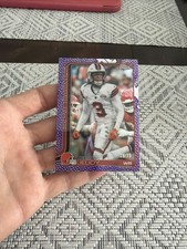 Topps 2025 Chrome NFL Jerry Jeudy Purple Wave /75 Browns #68