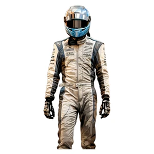 Racing Driver Self Adhesive Vinyl Sticker