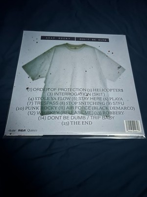 A$AP ROCKY x QUINCE DON'T BE DUMB EXCLUSIVE SHIRTHEAD 2LP BLACK