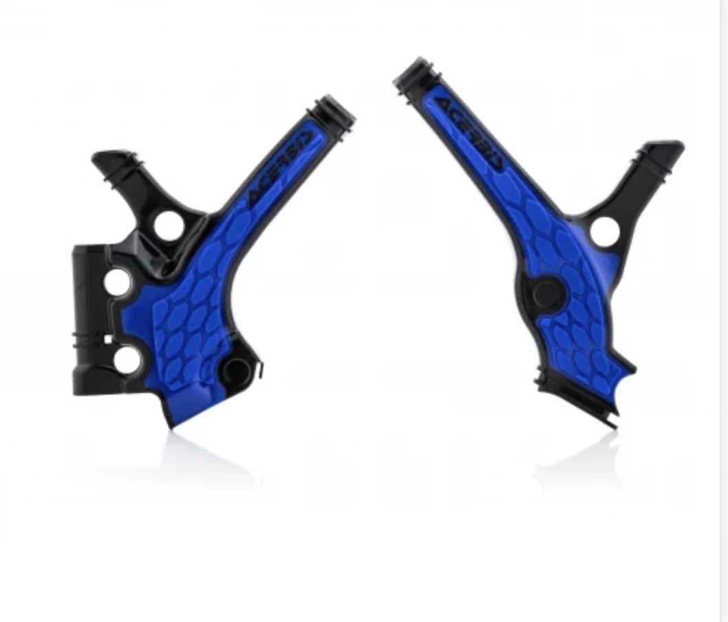 Acerbis X-Grip Frame Guards Blue/Black YZ85 19-21  2736391004