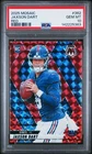 2025 Panini Mosaic Jaxson Dart #362 Red Mosaic Prizm (RC) PSA GEM MT 10 💎 POP 7