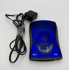 Genuine Iomega Zip 250 ZipDrive  Z250USBPCM  W/ Power Supply Tested Powers On