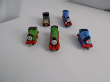 Lot Of 5 Thomas Friends Take n Play Along Push Diecast Trains Gordon, Henry