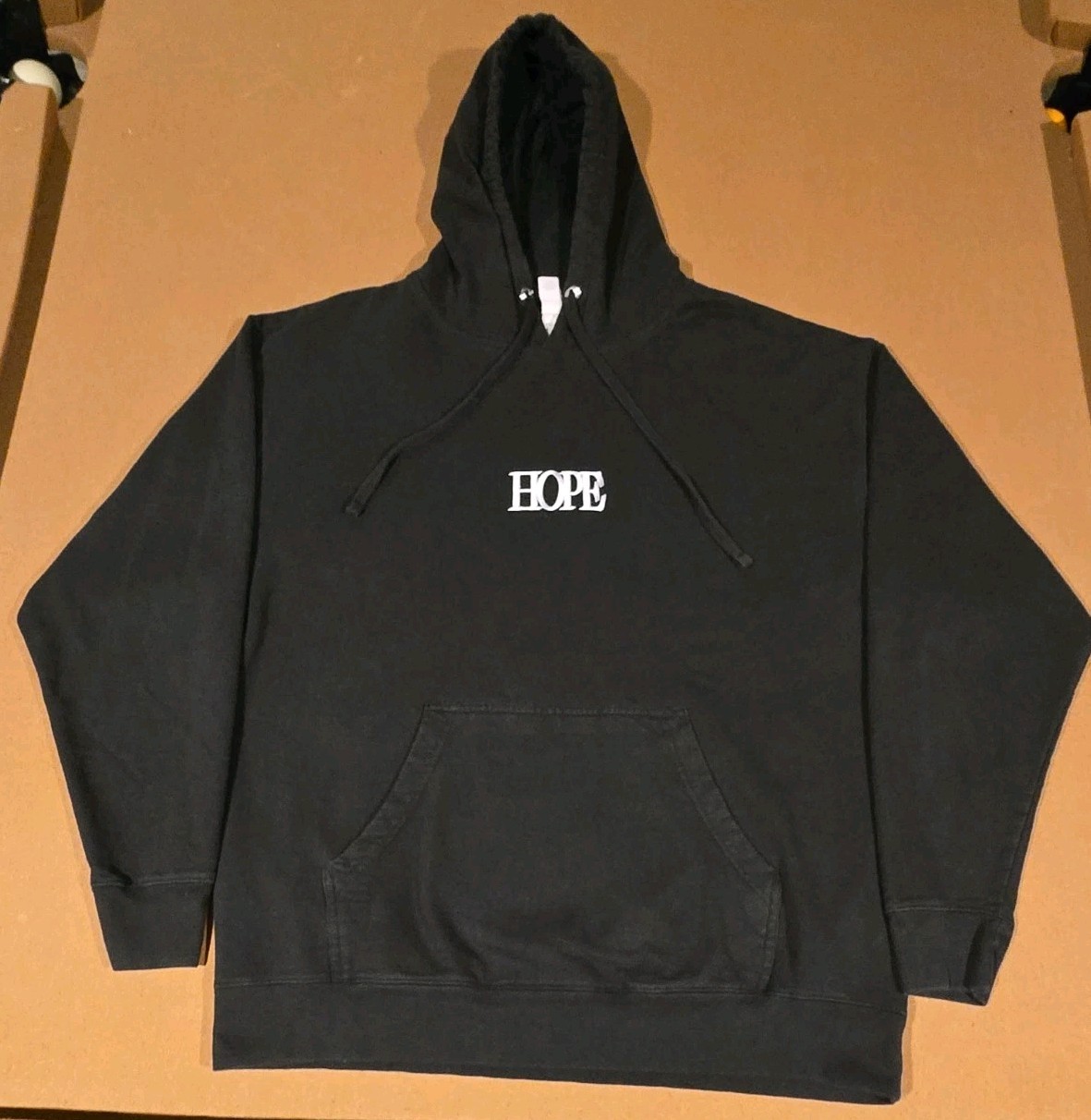 RARE NF Hope Hoodie Sweatshirt See The Bright Side Black Size XL image 2