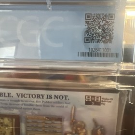 Heroes of Mana DS CGC 9.9 A++ Sealed Y-Fold Square Enix 2007, Rare Graded Copy