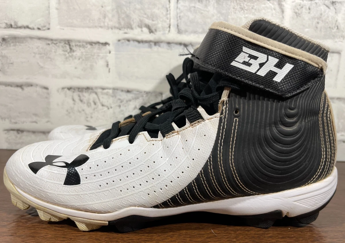 Under Armour Harper 4 Mid RM Black/White for sale | eBay