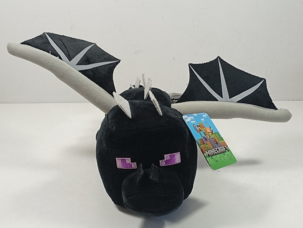 Peluche Minecraft Ender Dragon 30 cm l'idée cadeau d'anniversaire pour fan de jeux