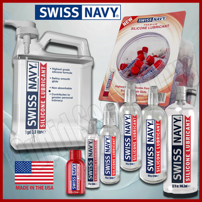 Swiss Navy Silicone Based Lubricant Premium Personal Lube Long Lasting  Glide