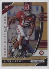 2020 Panini Prizm Draft Picks Rookies Neon Orange /149 Xavier McKinney #168 1m22